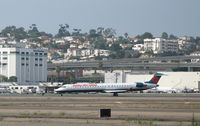 N926LR @ SAN - America West Express CL600-2D24 taking-off @ San Diego, CA - by Steve Nation
