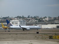 N38268 @ SAN - Continental 737-824 taxying @ San Diego, CA - by Steve Nation