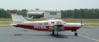 N9298L @ HTO - A nice Saratoga sitting on the ramp...ready to go. - by Stephen Amiaga