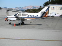 N4850W @ MRY - 1976 Rockwell Int'l 114 @ Monterey, CA - by Steve Nation