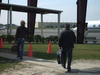 N740JA @ KBLM - Bon Jovi and his assisant walking to his plane (he was an hour and 30 minutes late) - by William Hughes