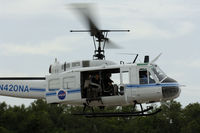 N420NA @ TTS - Patrolling over Shuttle Landing Facility, Florida - by Stephane Corvaja/ESA