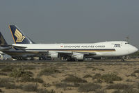 9V-SFI @ SHJ - Singapore Airlines Boeing 747-400F - by Yakfreak - VAP