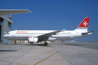 9H-ABP @ MLA - Air Malta Airbus A320 being towed into the hangar - by Yakfreak - VAP