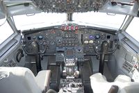 9L-LDU @ SHJ - Cockpit view of a Koda Air Boeing 707 - by Yakfreak - VAP