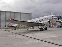 HB-ISC @ BSL - At wellcome-party for N73544 Super Constellation - by eap_spotter
