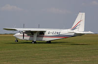 G-CZNE @ EGHA - BN-2B-20 Islander - by Les Rickman
