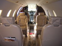 N695QS @ KBLM - gorgeous interior (family fit perfect) - by William Hughes