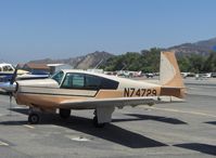 N74729 @ SZP - 1961 Mooney M20B, Lycoming O&VO-380 180 Hp - by Doug Robertson