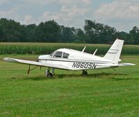 N8605N @ 13N - 1971-vintage Piper Cherokee enjoys the peace and quiet of this rural Sussex County, NJ, airport. - by Daniel L. Berek