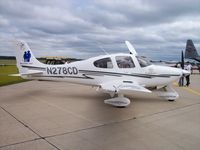 N278CD @ KVOK - SR-22   Two pilots landed at all paved airports in Wisconsin in 17 hours with this aircraft. - by Mark Pasqualino