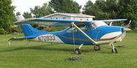 N70933 @ VT8 - 1968 Cessna 182M Skylane, c/n 18259423, Shelburne, VT - by Timothy Aanerud