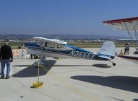 N3555V @ CMA - 1948 Cessna 140, Continental O-200 100 Hp upgrade - by Doug Robertson