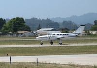N425NW @ WVI - Air Giant LLC 1981 Cessna 425 on take-off @ Watsonville Municipal Airport, CA - by Steve Nation