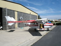 N5KR @ WVI - Sharp looking 1979 Cessna P337H with underwing radome @ Watsonville Municipal Airport, CA - by Steve Nation