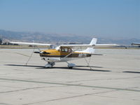 N8172L @ SNS - 1967 Cessna 172H @ Salinas Municipal Airport, CA - by Steve Nation