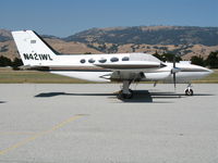 N421WL @ E16 - 1973 Cessna 421B @ South County Airport (San Martin), CA - by Steve Nation