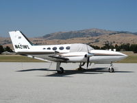 N421WL @ E16 - 1973 Cessna 421B @ South County Airport (San Martin), CA - by Steve Nation