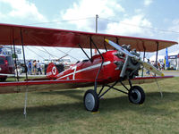 N608N @ OSH - Interesting Wright-powered Waco ASO in the Classics area - by Jim Uber
