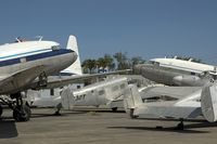 N780T @ SJU - Tolair Ramp overview with DC3, Beech 18 and a single Convair - by Yakfreak - VAP