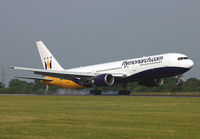 G-DIMB @ EGCC - Monarch 767 - by Kevin Murphy