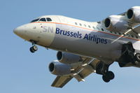 OO-DJZ @ BRU - flight SN2122 is back from LGW - by Daniel Vanderauwera