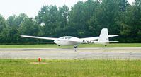 N76AJ @ STF - Cedric Gould's solo flight at the MSU Glider Club - by Kelsey Moran
