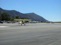 N9553 @ SZP - NuWaco ATO TAPERWING semi-replica, Jacobs R755 B-2 275 Hp upgrade, takeoff roll Runway 22 - by Doug Robertson