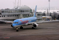 G-BYAD @ SZG - THOMSONFLY 757 - by barry quince