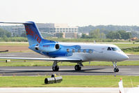 N124DT @ PDK - Taxing to Mercury Air Center - by Michael Martin