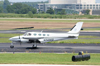 N340KS @ PDK - Taxing to Epps Air Service - by Michael Martin