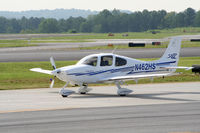N462HS @ PDK - Taxing back from flight - by Michael Martin