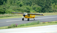 N456HU @ 44N - Husky landing 17...check those tires! - by Stephen Amiaga