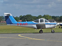 G-BJUR @ EGBO - Piper PA-38 112 Tomahawk - by Robert Beaver