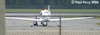 N242SR @ RWI - Being towed from one end of the airport to the other - by Paul Perry