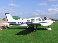 G-BOJW - PA-28 at Enstone - by Simon Palmer