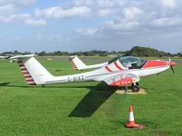 G-BIXZ @ EGTN - Grob G109 at Enstone - by Simon Palmer