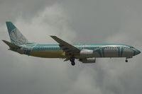 9Y-GND @ POS - BWIA Boeing 737-800 - by Yakfreak - VAP