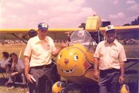 N319RR - Sam Rice and Charles Ritter with trophy from air show - by Steve Ward