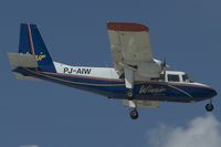 PJ-AIW @ SXM - Winair BN2 Islander - by Yakfreak - VAP