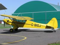 G-BIDJ @ EGLG - Piper PA-18-150 Super Cub - by Simon Palmer
