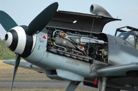 D-FWME - Messerschmitt Me-109; An original Daimler-Benz engine - by Volker Hilpert