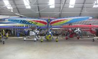 G-CEBH @ EGBK - Tanarg Ixess 15 in the hangar at Sywell - by Simon Palmer