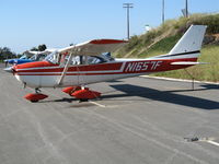 N1657F @ L18 - 1966 Cessna 172H @ Fallbrook Community Airpark Airport (!), CA - by Steve Nation