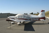 N9998U @ L18 - 1977 Grumman American Aviation AA-5A with cover @ Fallbrook Community Airpark Airport, CA - by Steve Nation