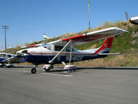 N9450E @ L18 - USAF AUX/Civil Air Patrol 1984 Cessna 182R @ Fallbrook Community Airpark Airport (!), CA - by Steve Nation