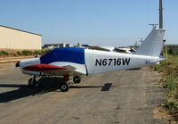 N6716W @ L18 - 1965 Piper PA-28-140 with cover @ Fallbrook Community Airpark Airport (!), CA - by Steve Nation