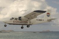 PJ-WEB @ SBH - Windward Express BN2 Islander - by Yakfreak - VAP