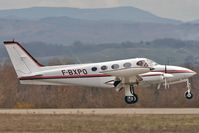 F-BXPO @ BSL - Cessna 340A landing on runway 16 - by eap_spotter