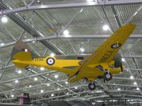 G-AHTW @ EGSU - Airspeed Oxford preserved in Duxford museum - by Simon Palmer